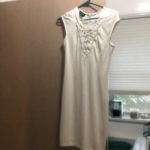 Bebe white Mimi dress